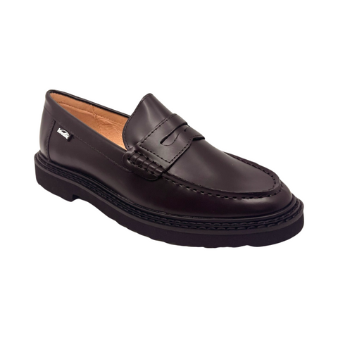Venettini Dark Brown Florentic Penny Loafer