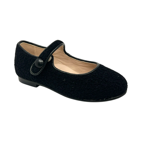 Beberlis Black Sherpa Mary Jane