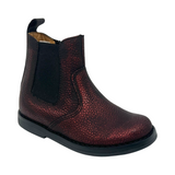 Froddo Wine Shimmer Bootie with Zip