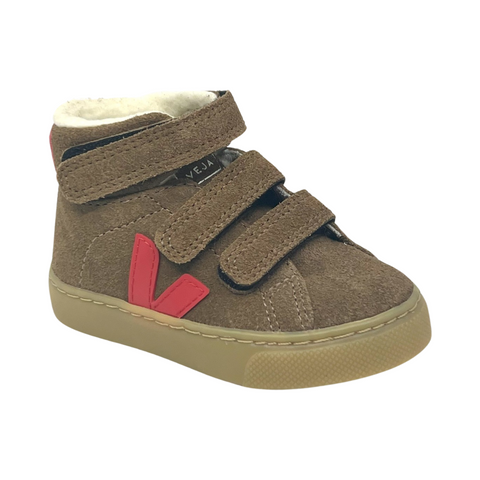 Veja Camel Hi Top Velcro Sneaker