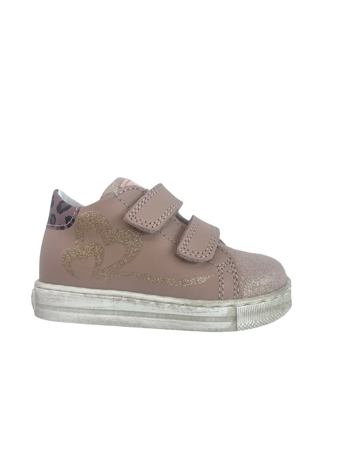 Falcotto Cipria Heart Print Sneaker - Yelai