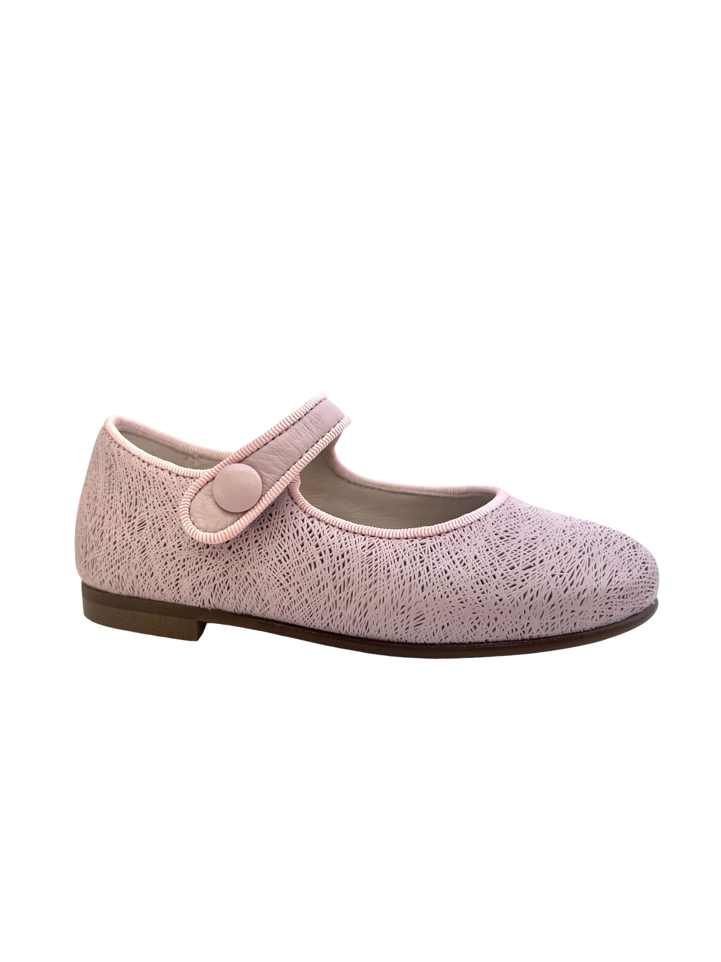 Beberlis Pink Embossed Mary Jane