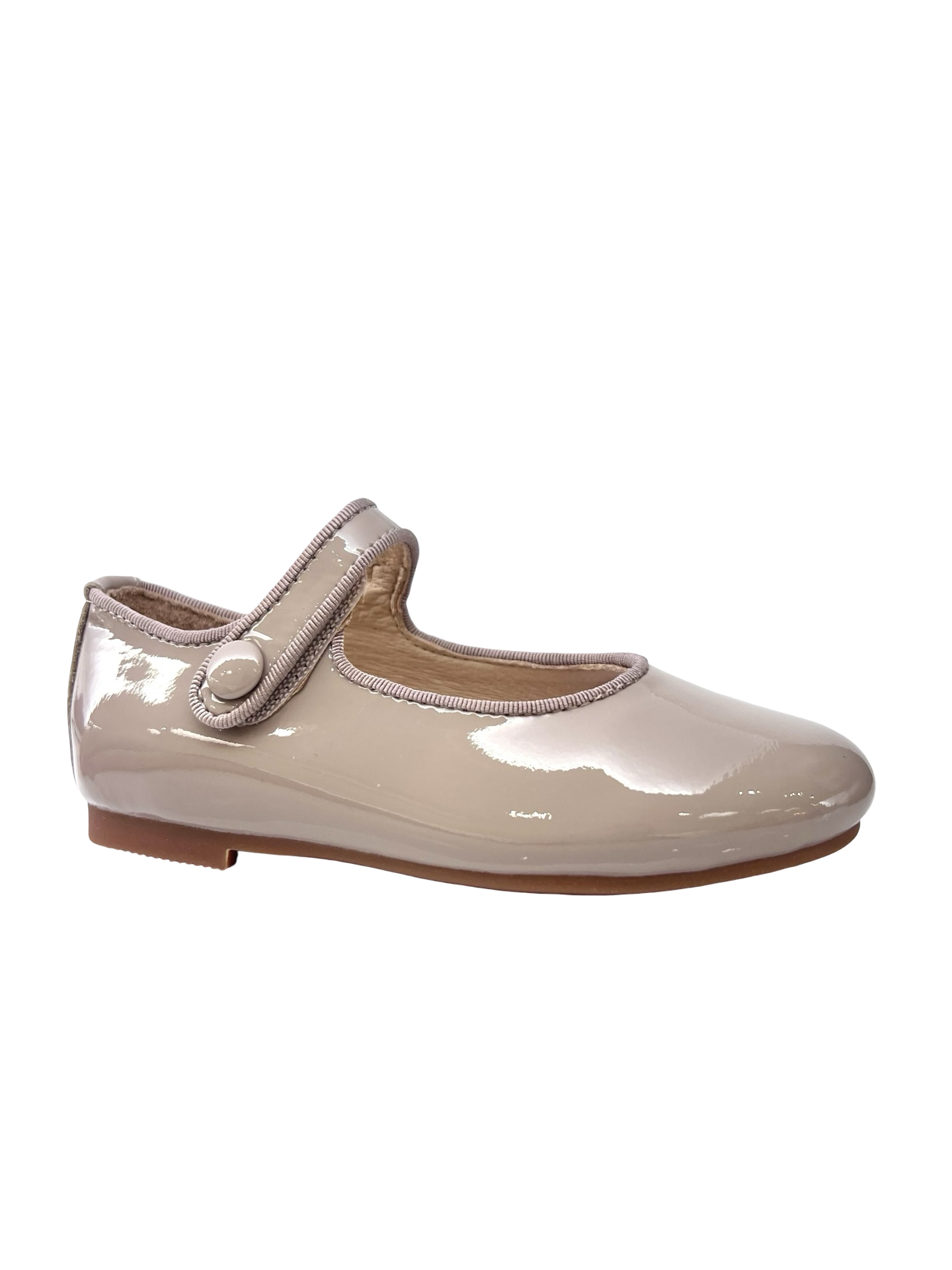 Uniq Beige Patent Mary Jane