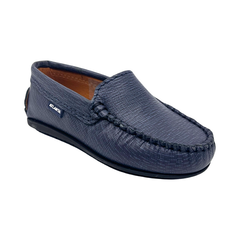 Atlanta Safiano Navy Mocassin