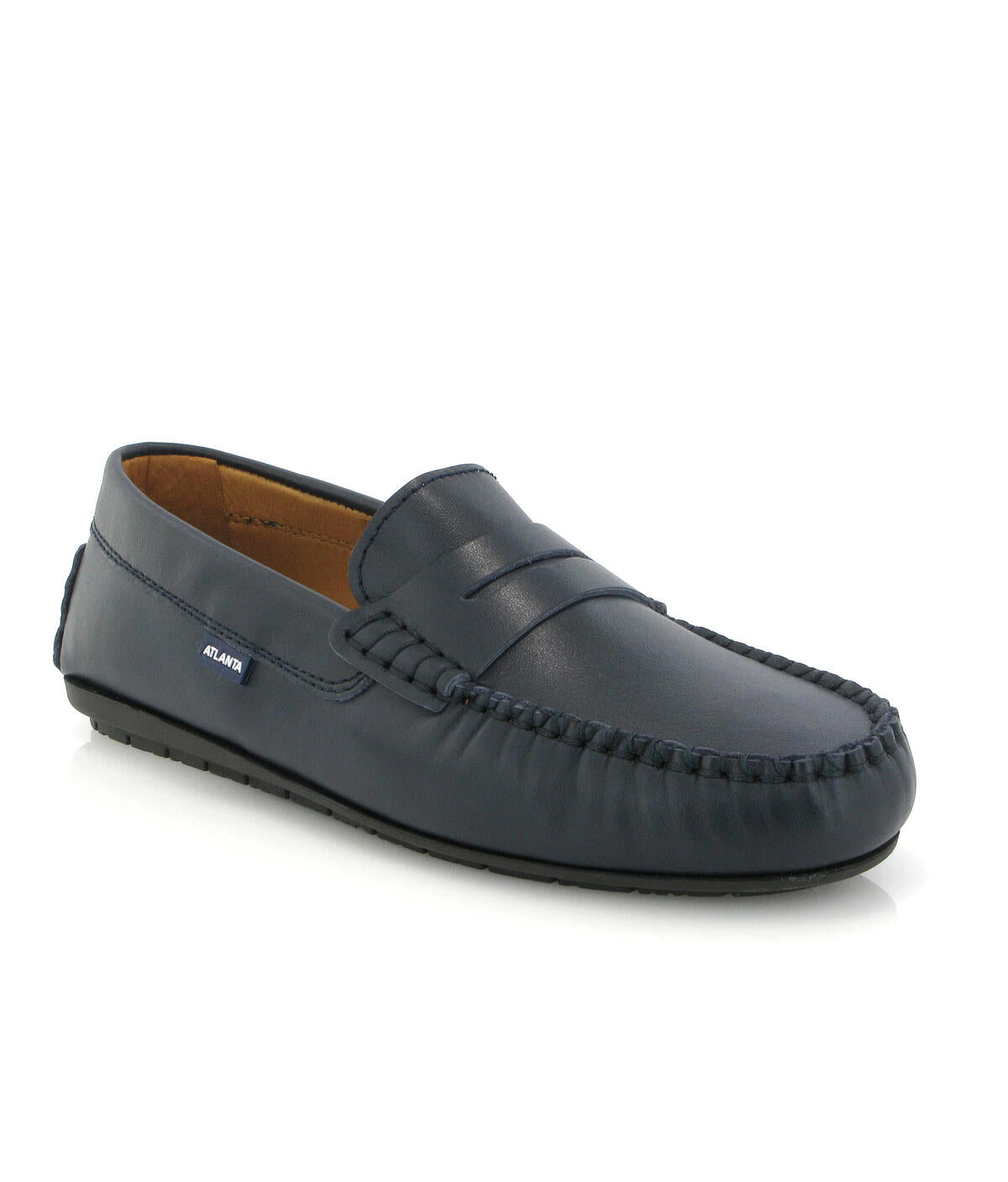 Atlanta Navy Penny Loafer