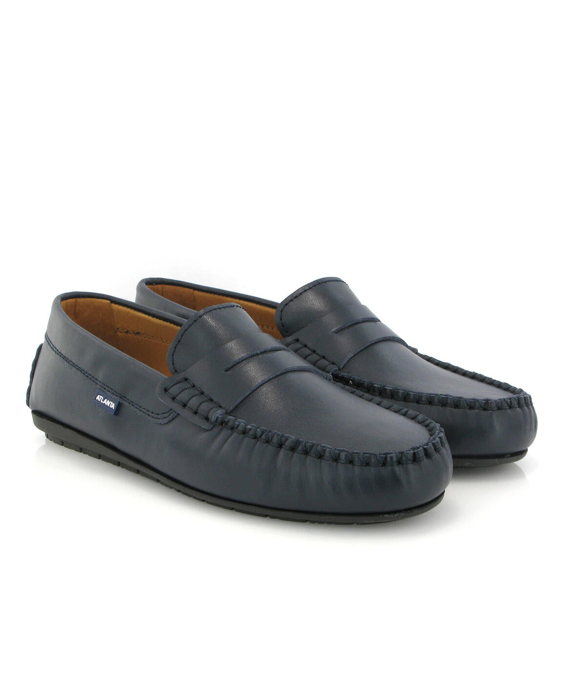 Atlanta Navy Penny Loafer