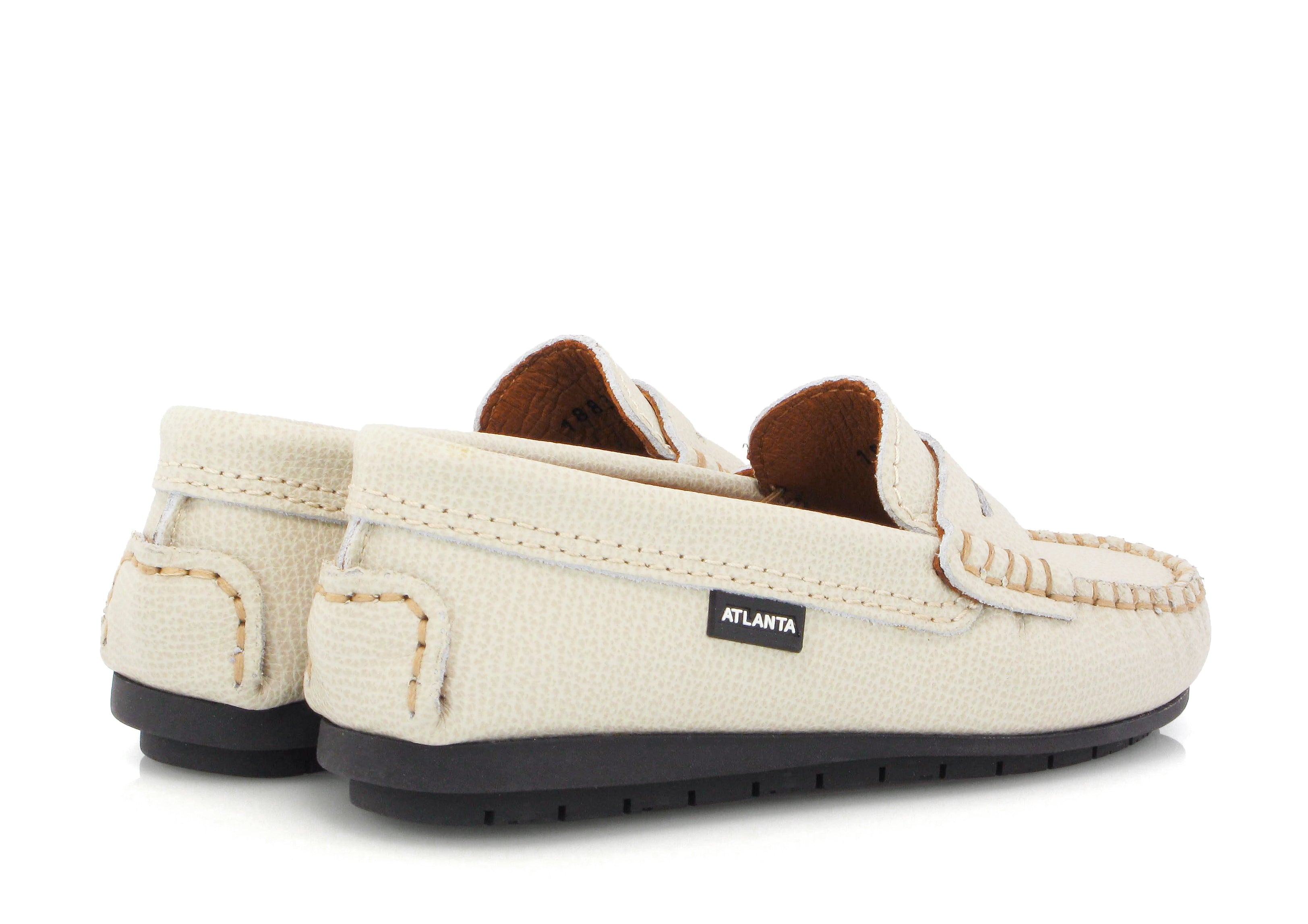 Atlanta Sand Pebbled Penny Loafer