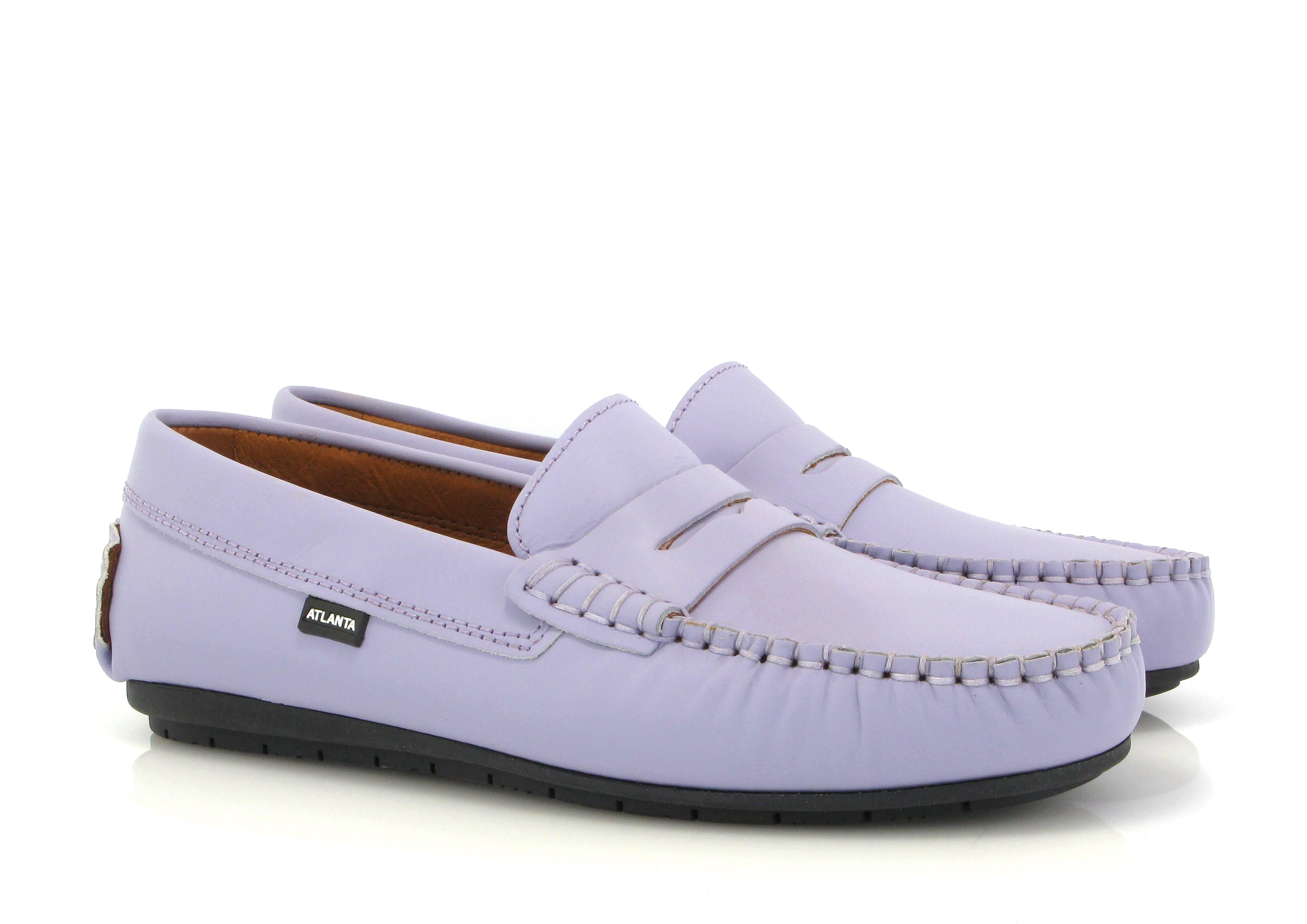 Atlanta Violet Gum Penny Loafer