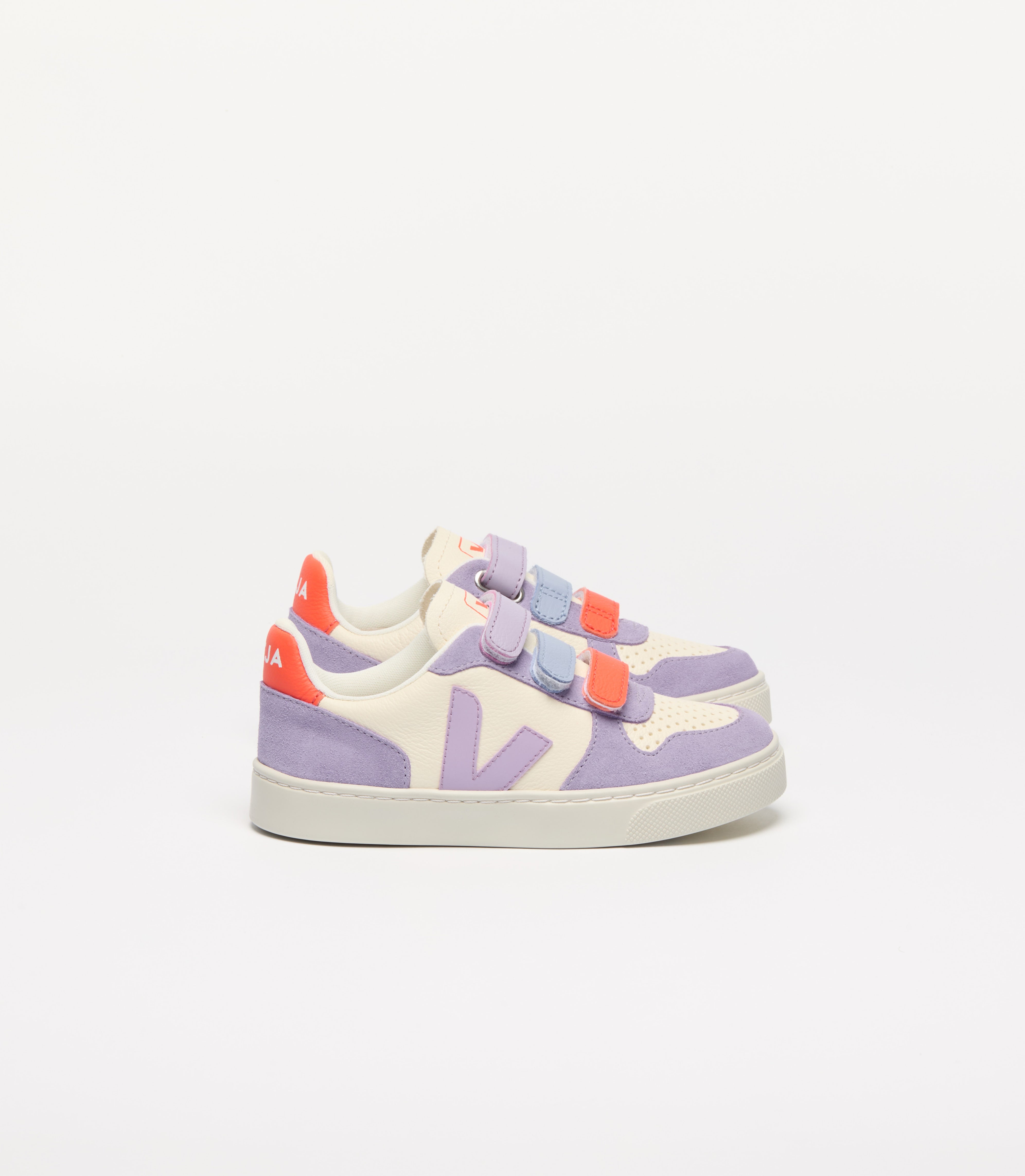 Veja Multi Lavender Triple Velcro Sneaker