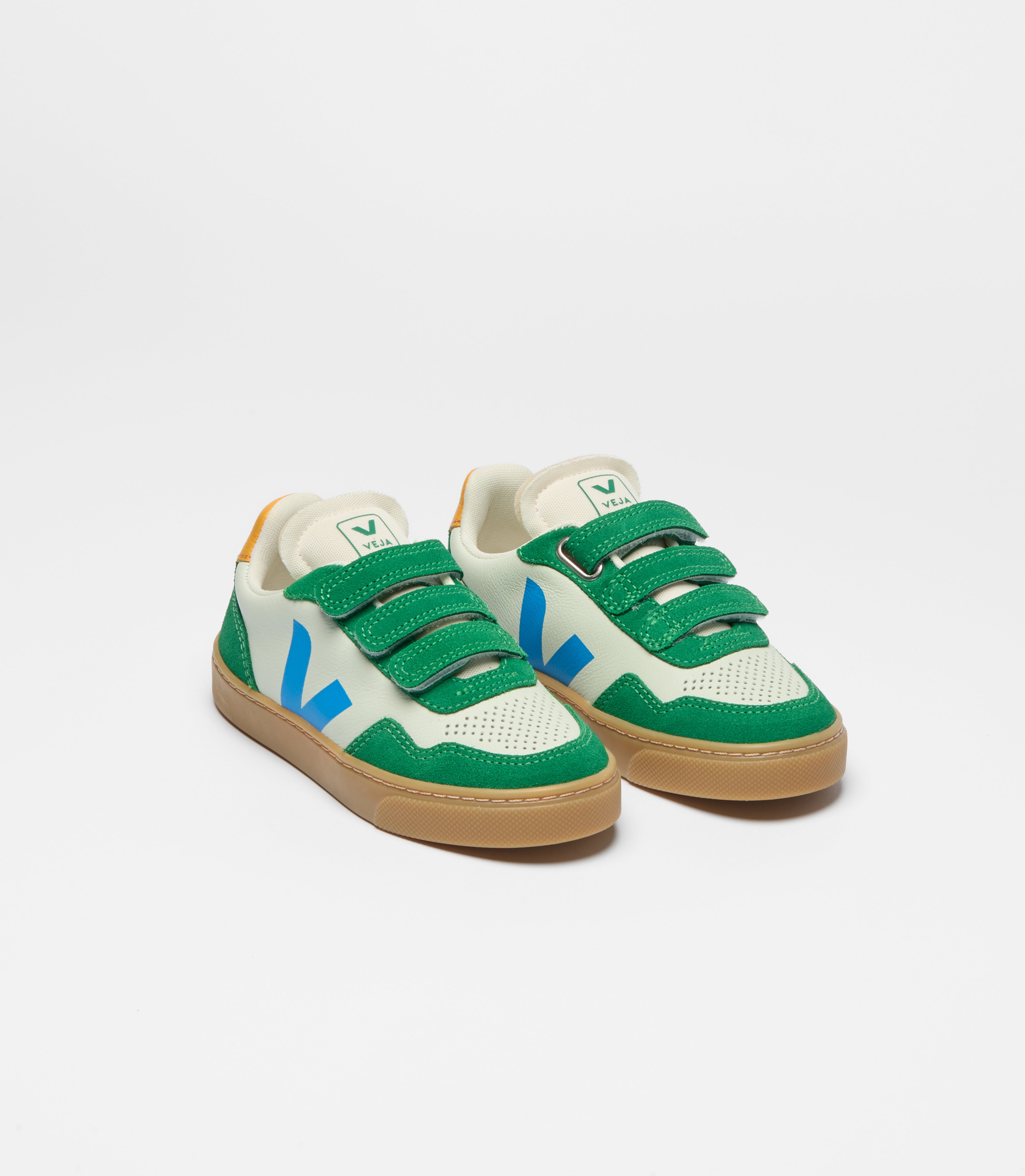 Veja Green Triple Velcro Sneaker