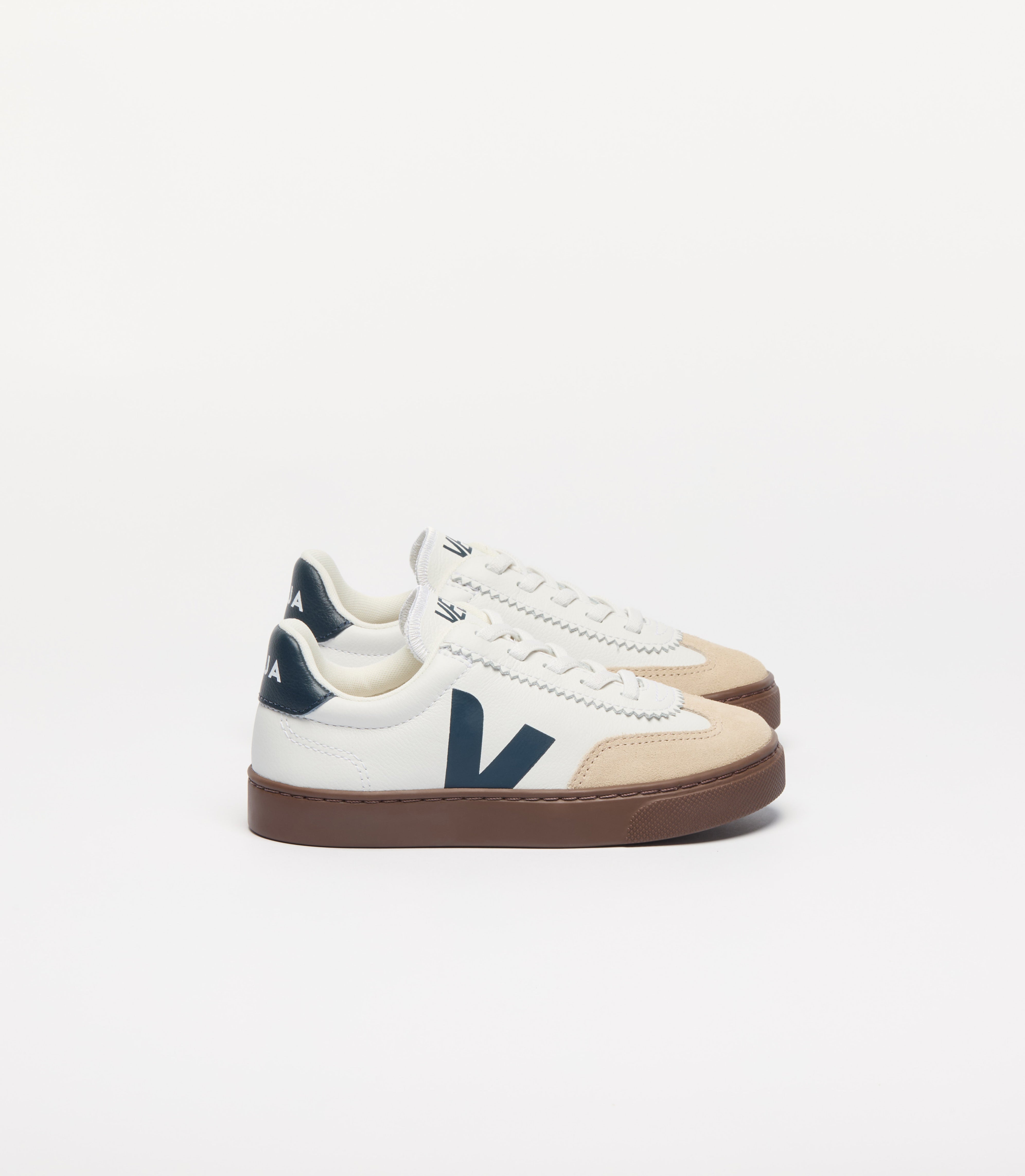 Veja Dark Blue Elastic Laced Sneaker