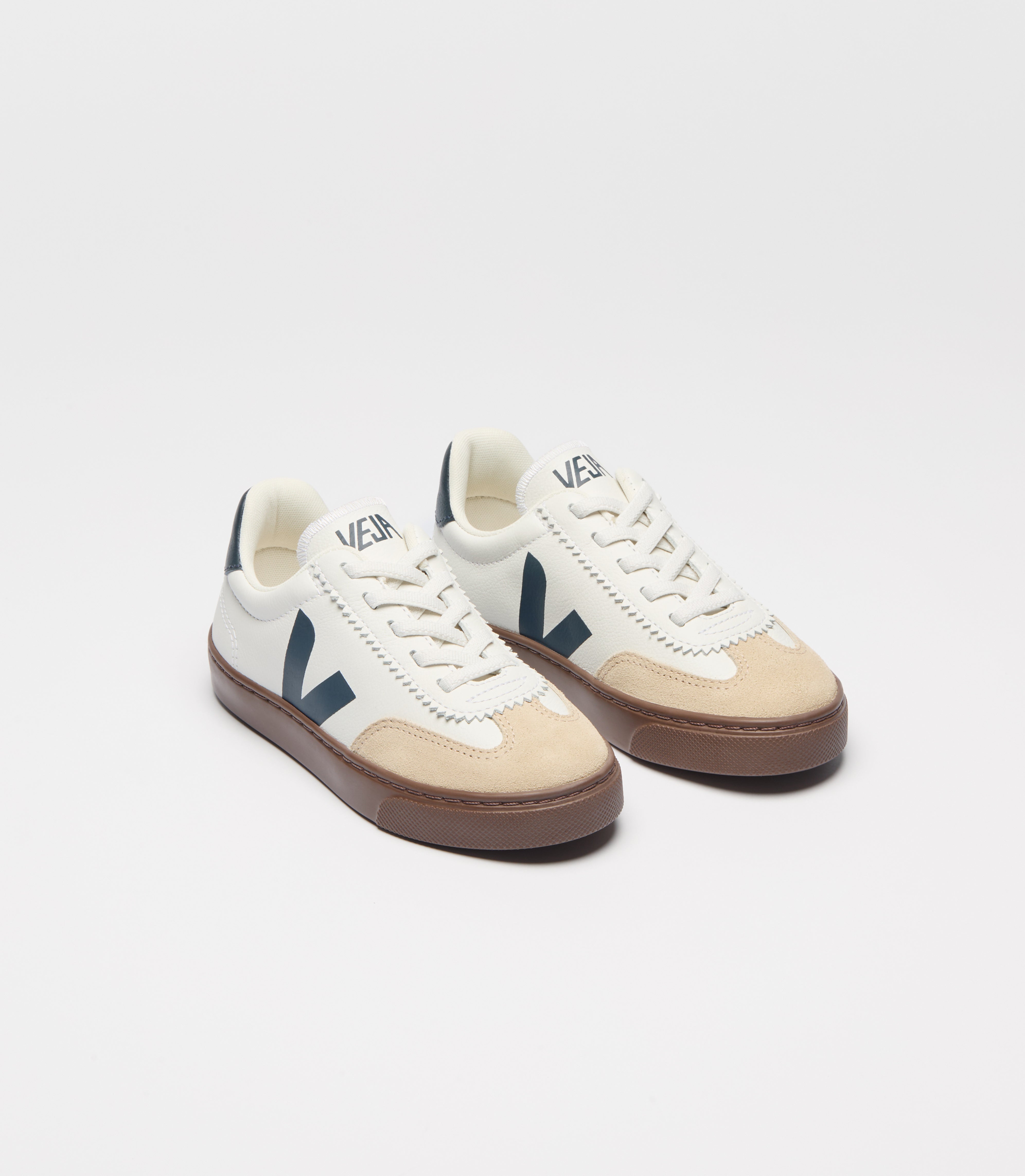 Veja Dark Blue Elastic Laced Sneaker