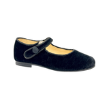 Andanines Black Velvet Mary Jane