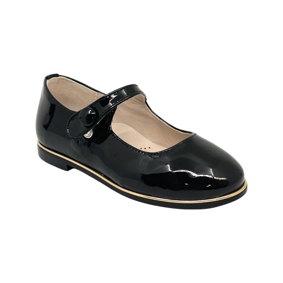 Beberlis Black Patent Mary Jane