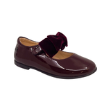 Naturino Bordeaux Patent Mary Jane with Bow- Kelie