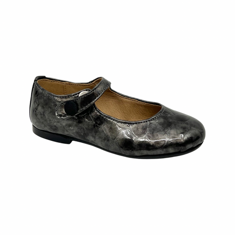Maria Catalan Gray Stone Patent Mary Jane