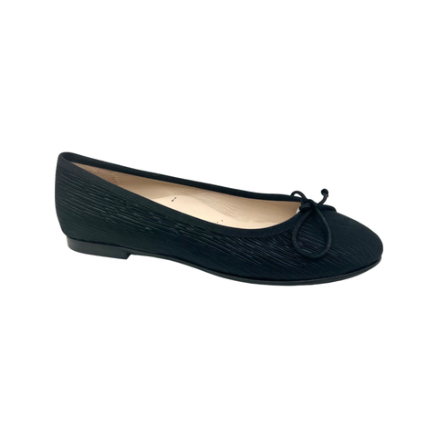 Beberlis Black Sendero Grain Ballet Flat