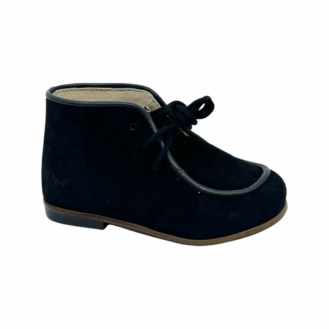 Emel Black Suede Wallabbee Bootie