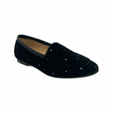 Maria Catalan Black Studded Loafer