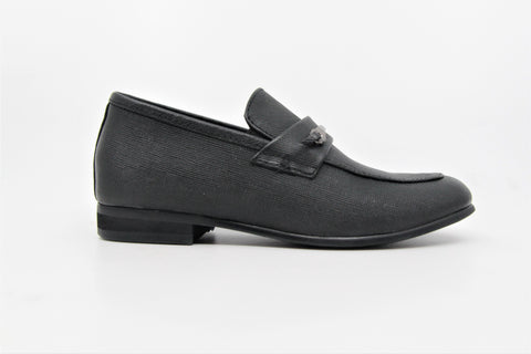 Pardoo Black Thin Chain Loafer
