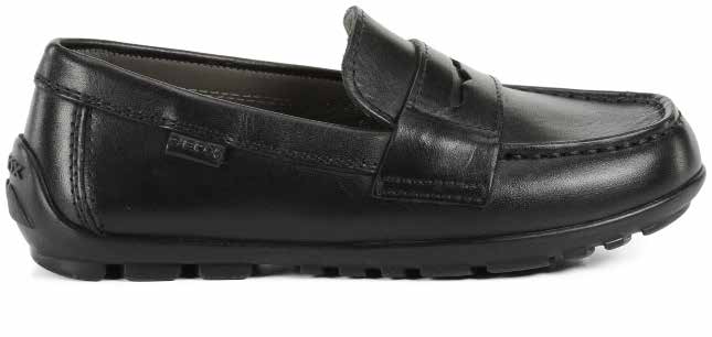 Geox Black Penny Loafer